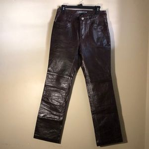 Vintage Gap Genuine Leather Pants